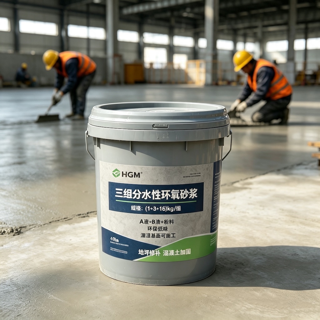 麟游三组份水性环氧砂浆
